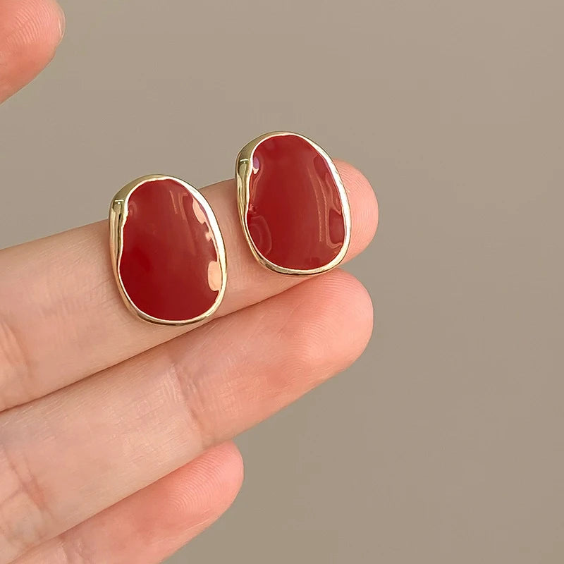 Red Wine Earrings