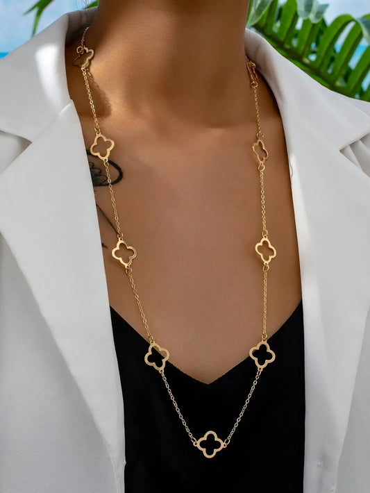 Four-Leaf Clover Necklace