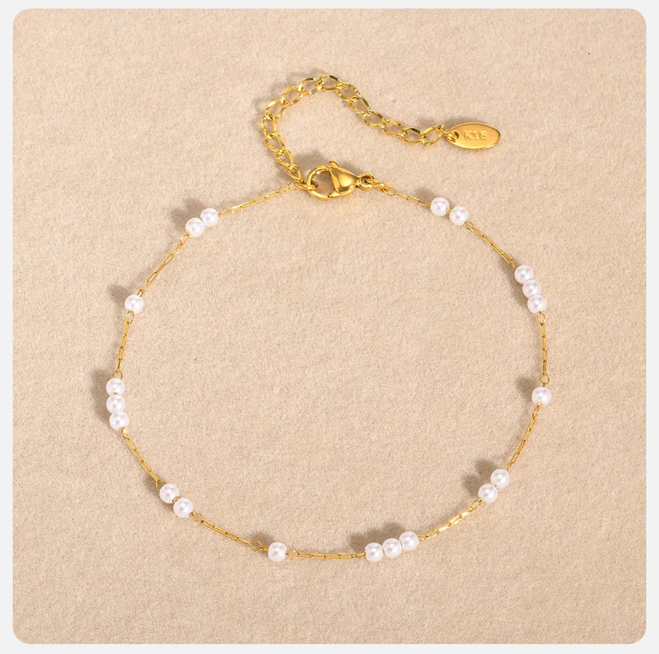 White Sand Anklets