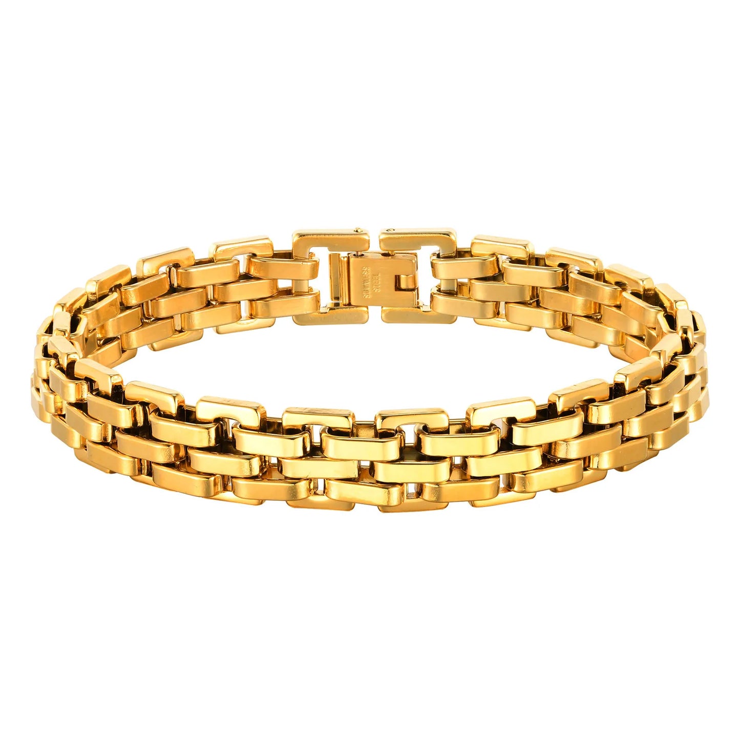 Ares Strap Chain Bracelet for Men Stainless Steel