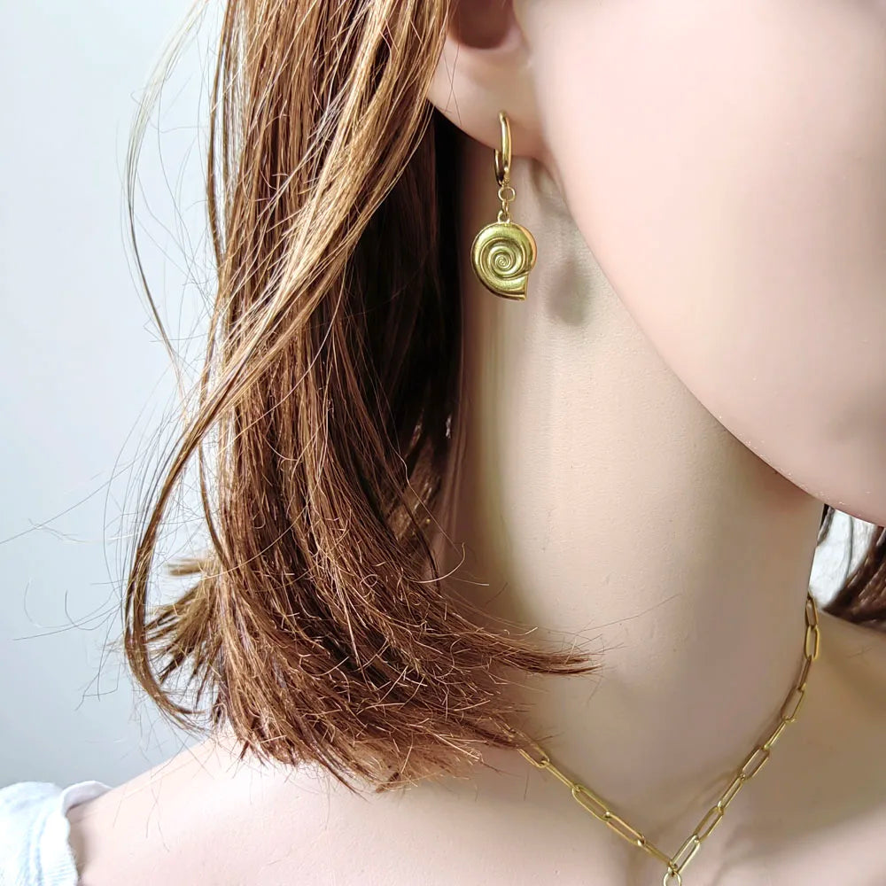 Joanna Stainless Steel Colourful Koi Fish Earrings For Women