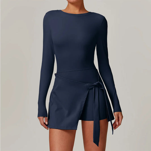 Short Sports One-piece Suit