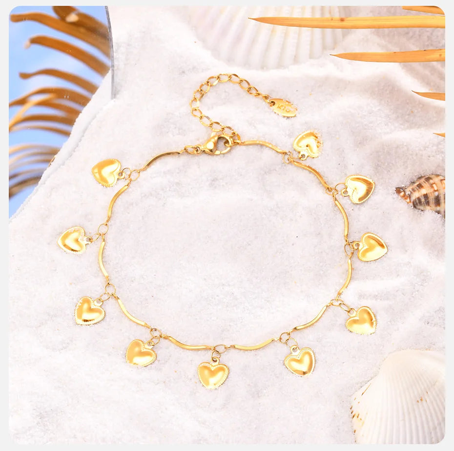 White Sand Anklets
