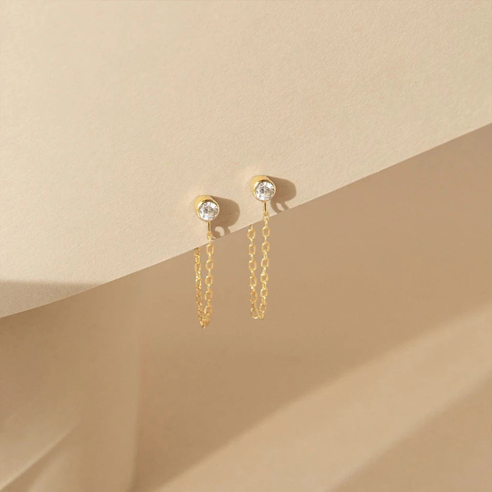 Tonia Birthstone Earrings