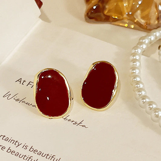 Red Wine Earrings