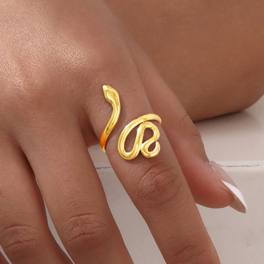 Cleopatra Snake Ring