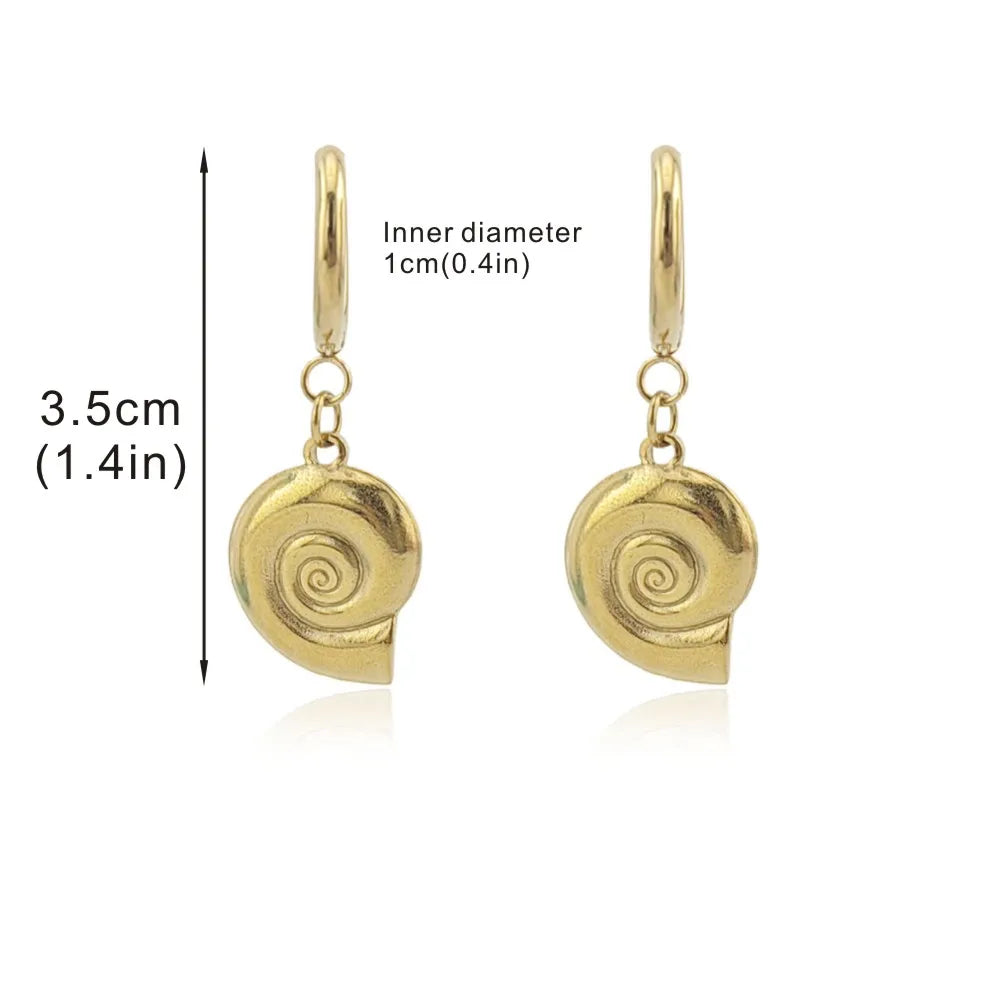 Joanna Stainless Steel Colourful Koi Fish Earrings For Women