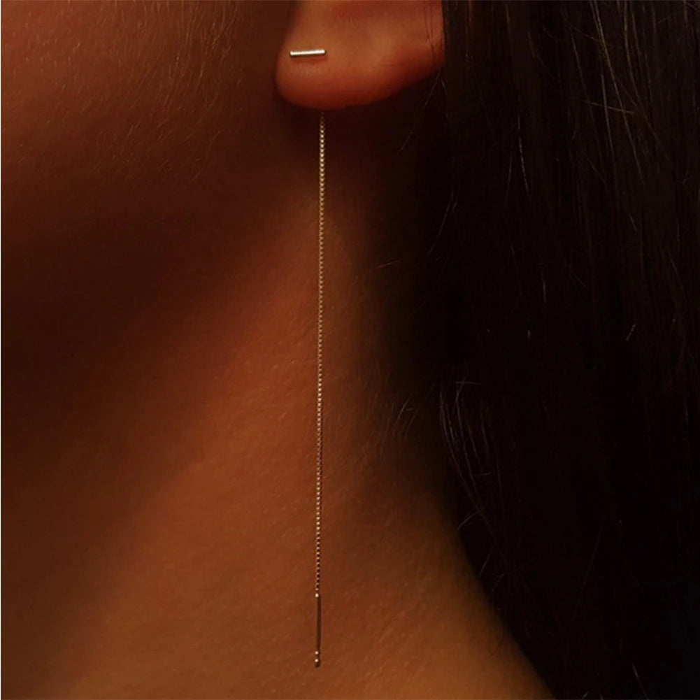 Chrysalis Chain Statement Earrings